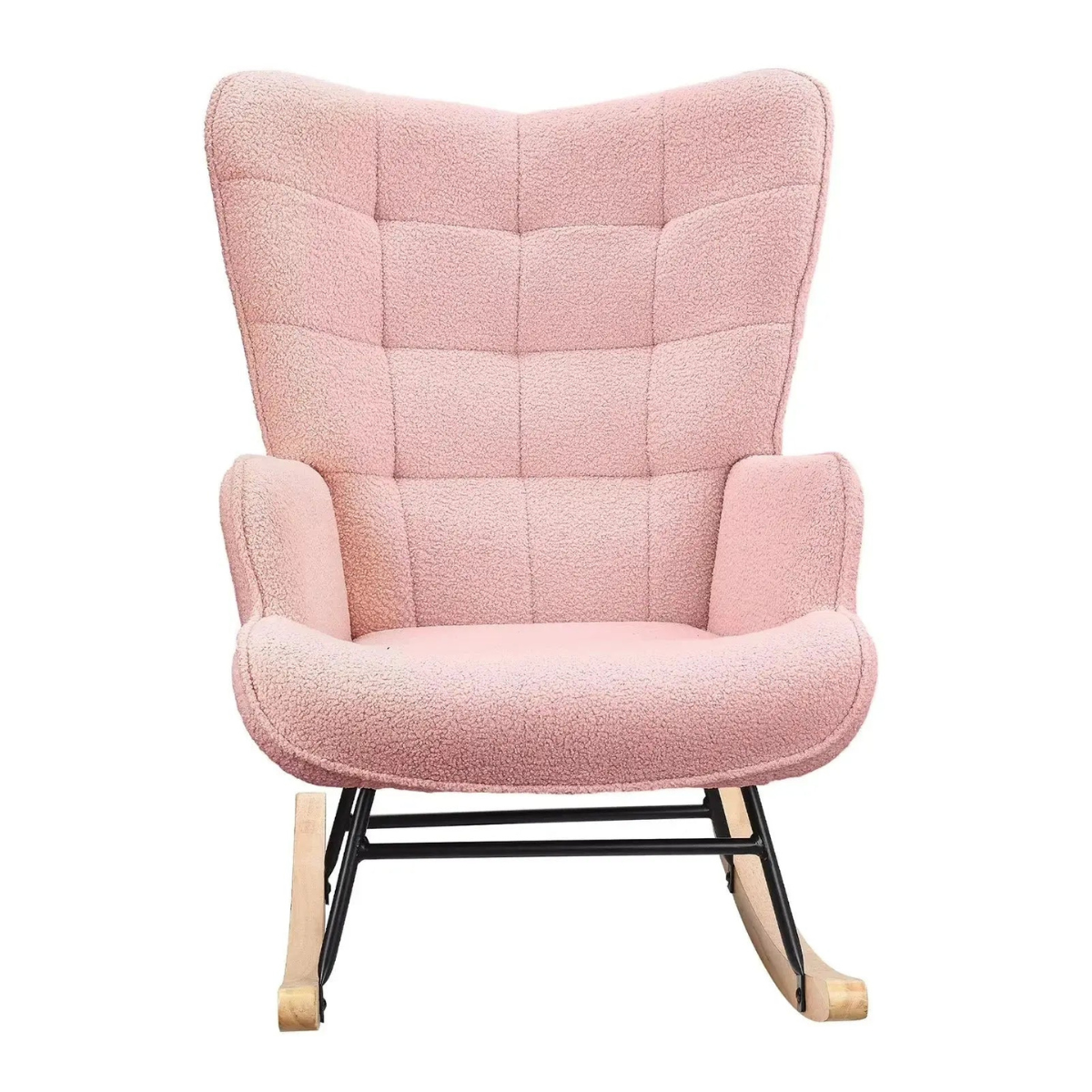 briar ultra soft teddy nursing chair front view